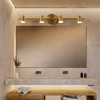 Beaumont | Brass Spotlight Vanity Light Bar, Adjustable Wall Light
