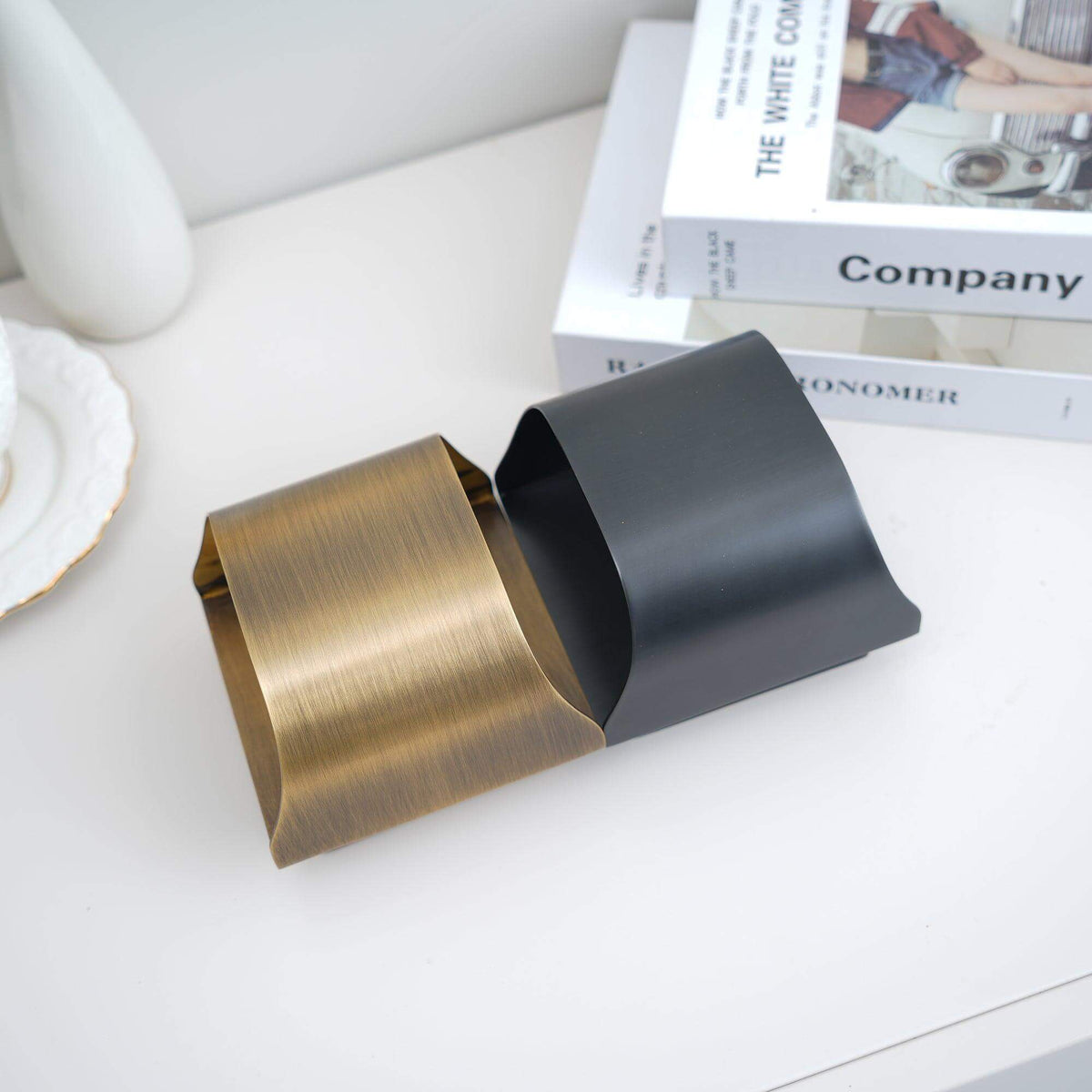 Sheen | Brass Wall Sconce, Mid Century Folded Wall Lamp, Single or Set of 2