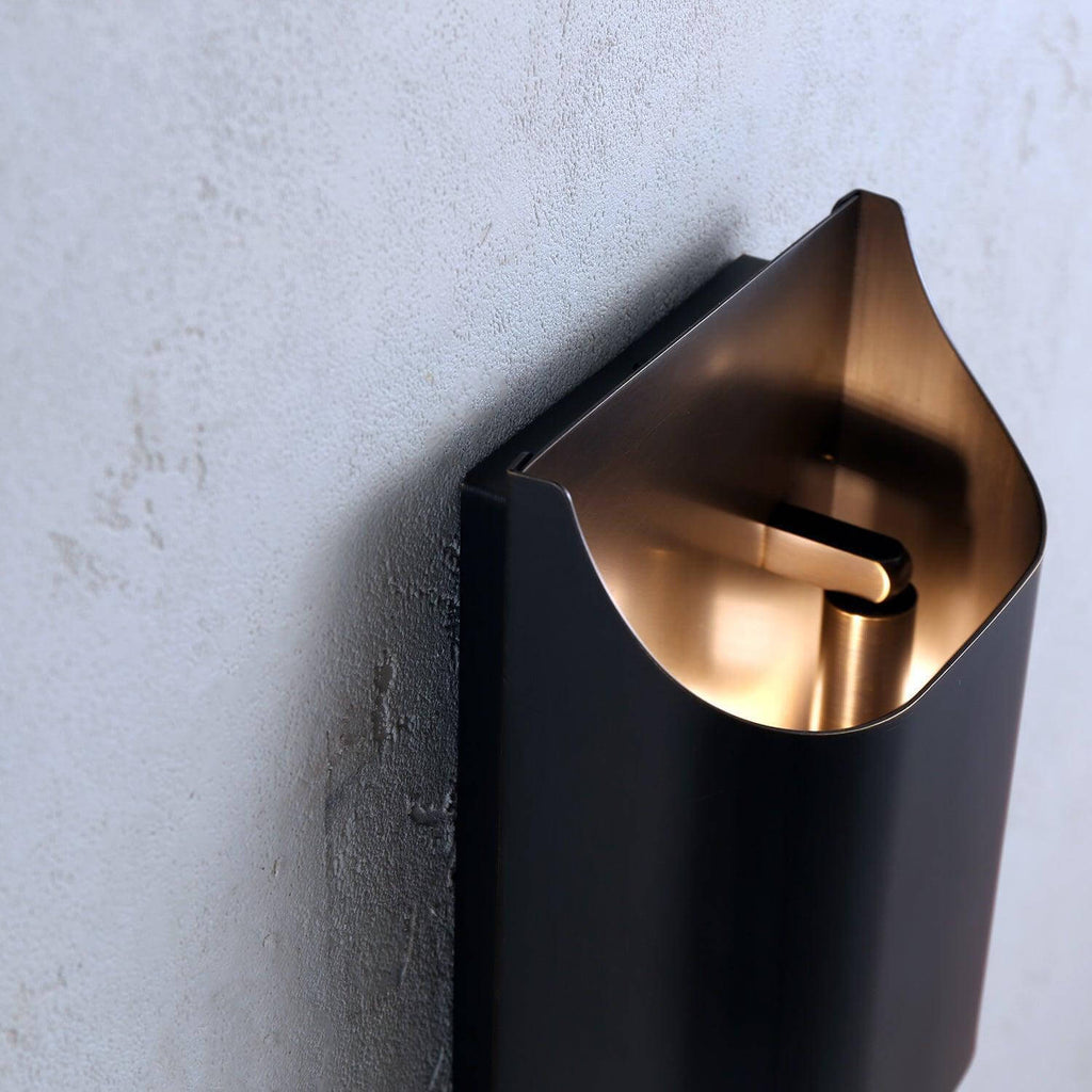 Sheen | Brass Wall Sconce, Mid Century Folded Wall Lamp, Single or Set of 2