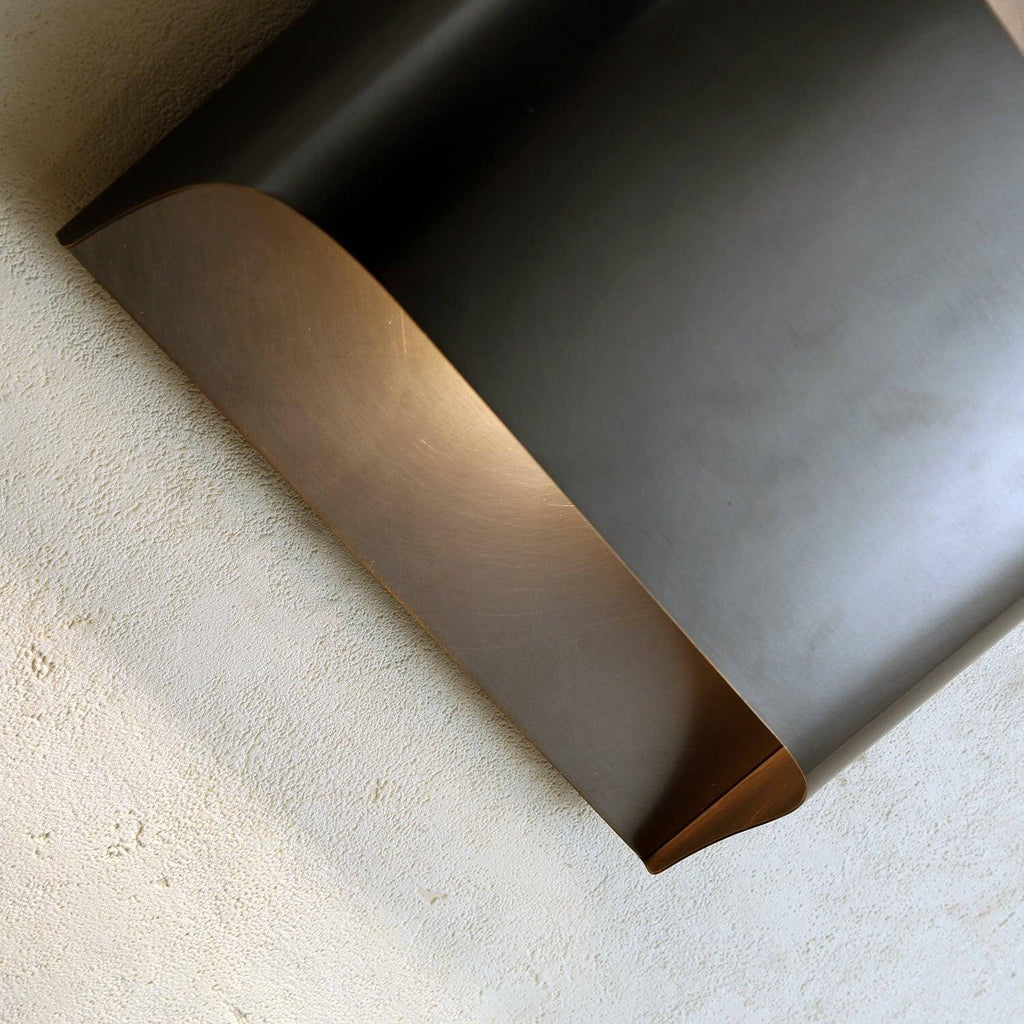 Sheen | Brass Wall Sconce, Mid Century Folded Wall Lamp, Single or Set of 2