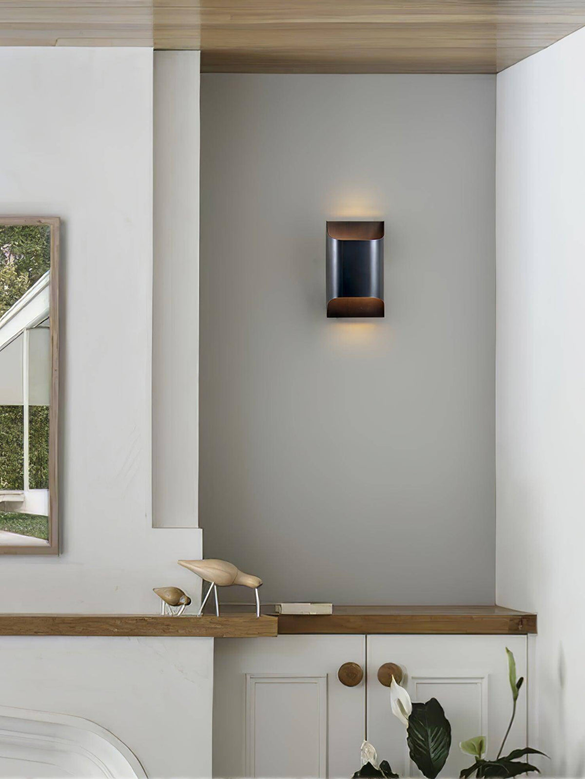 Sheen | Brass Wall Sconce, Mid Century Folded Wall Lamp, Single or Set of 2