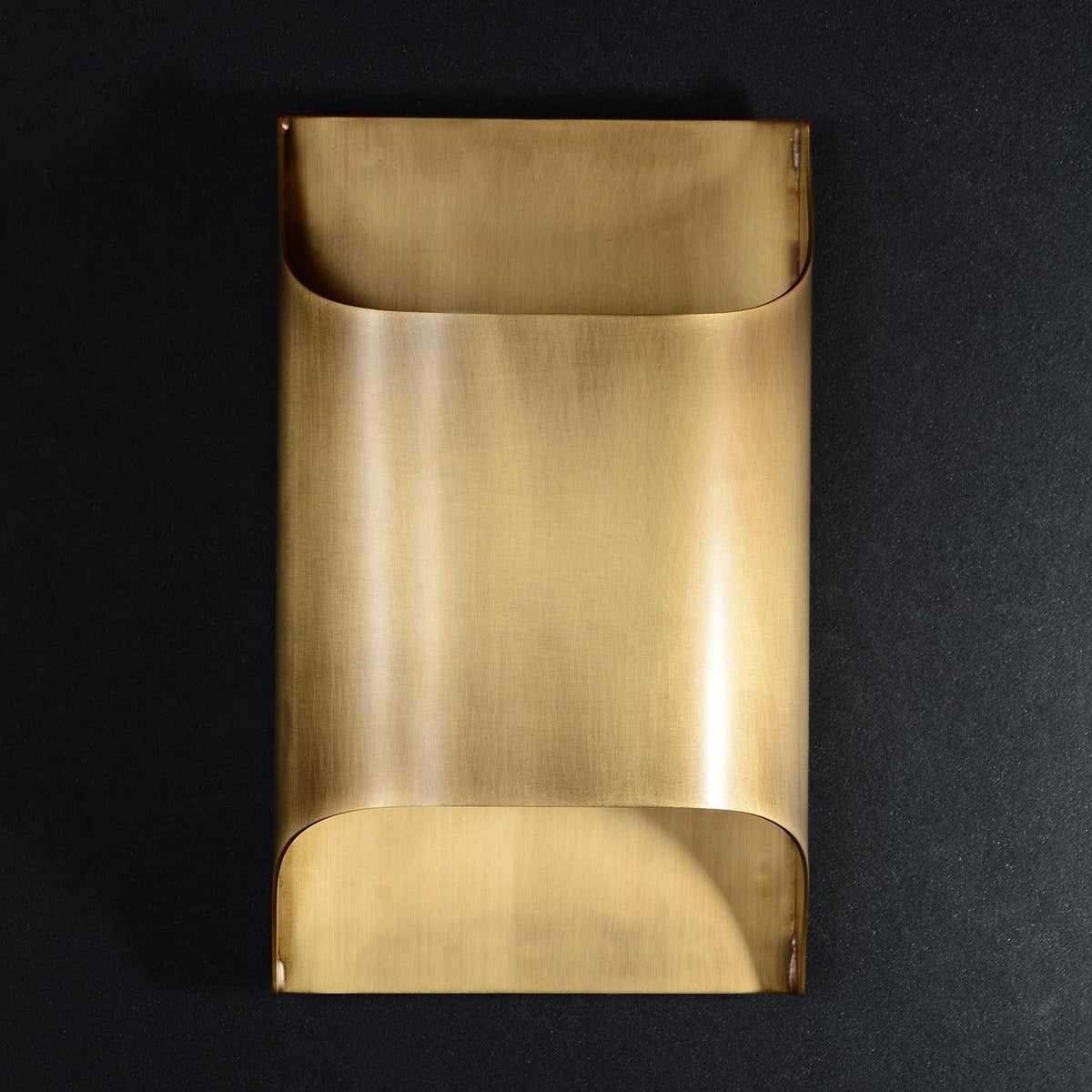 Sheen | Brass Wall Sconce, Mid Century Folded Wall Lamp, Single or Set of 2
