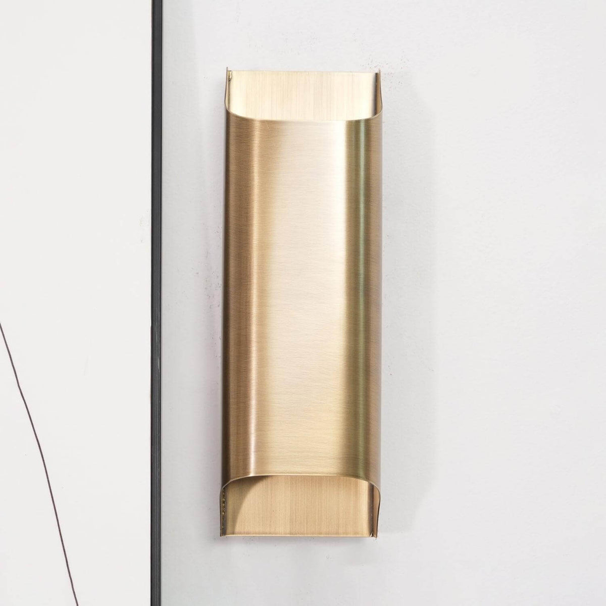 Sheen | Brass Wall Sconce, Mid Century Folded Wall Lamp, Single or Set of 2