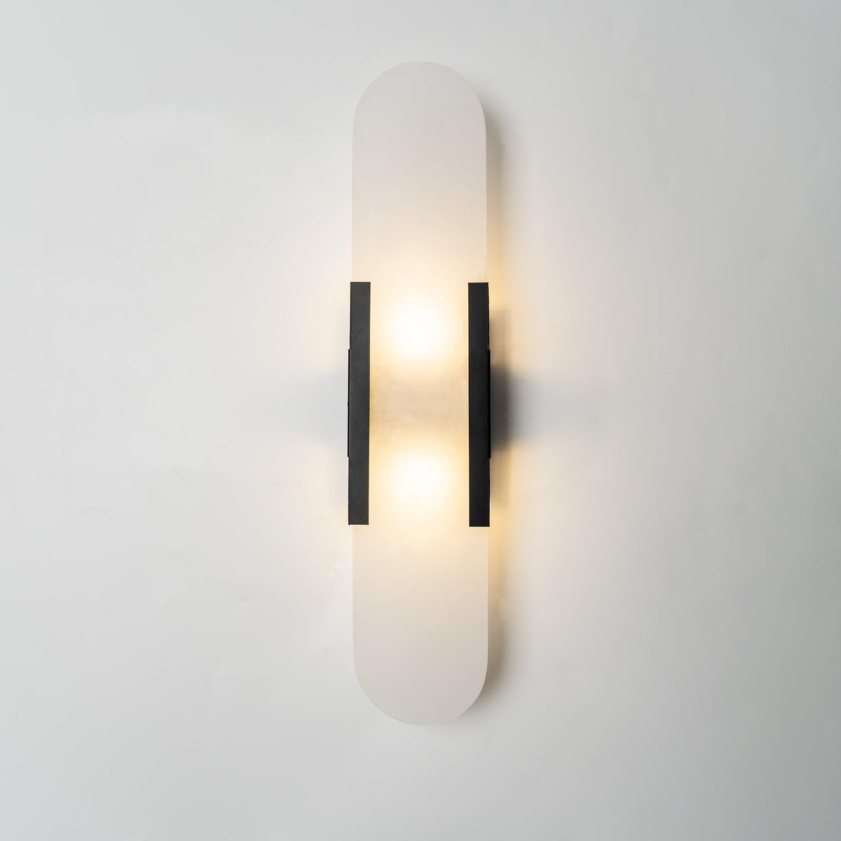 Oblong | Alabaster Wall Sconce, Natural Stone Wall Lamp, Luxury Wall Light for Bedroom and Hallway