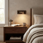 Pivot | LED Bedside Reading Light, Recessed Wall Mounted Reading Lamp, Adjustable Headboard Sconce