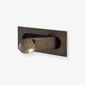 Pivot | LED Bedside Reading Light, Recessed Wall Mounted Reading Lamp, Adjustable Headboard Sconce