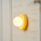 Orla | Onyx Wall Sconce, Natural Stone Globe Wall Light