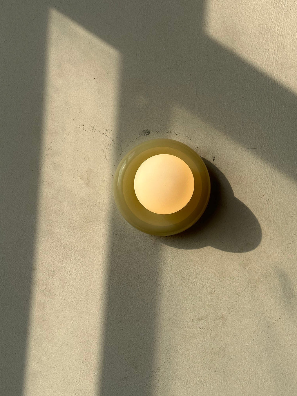 Orla | Onyx Wall Sconce, Natural Stone Globe Wall Light