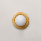 Orla | Onyx Wall Sconce, Natural Stone Globe Wall Light