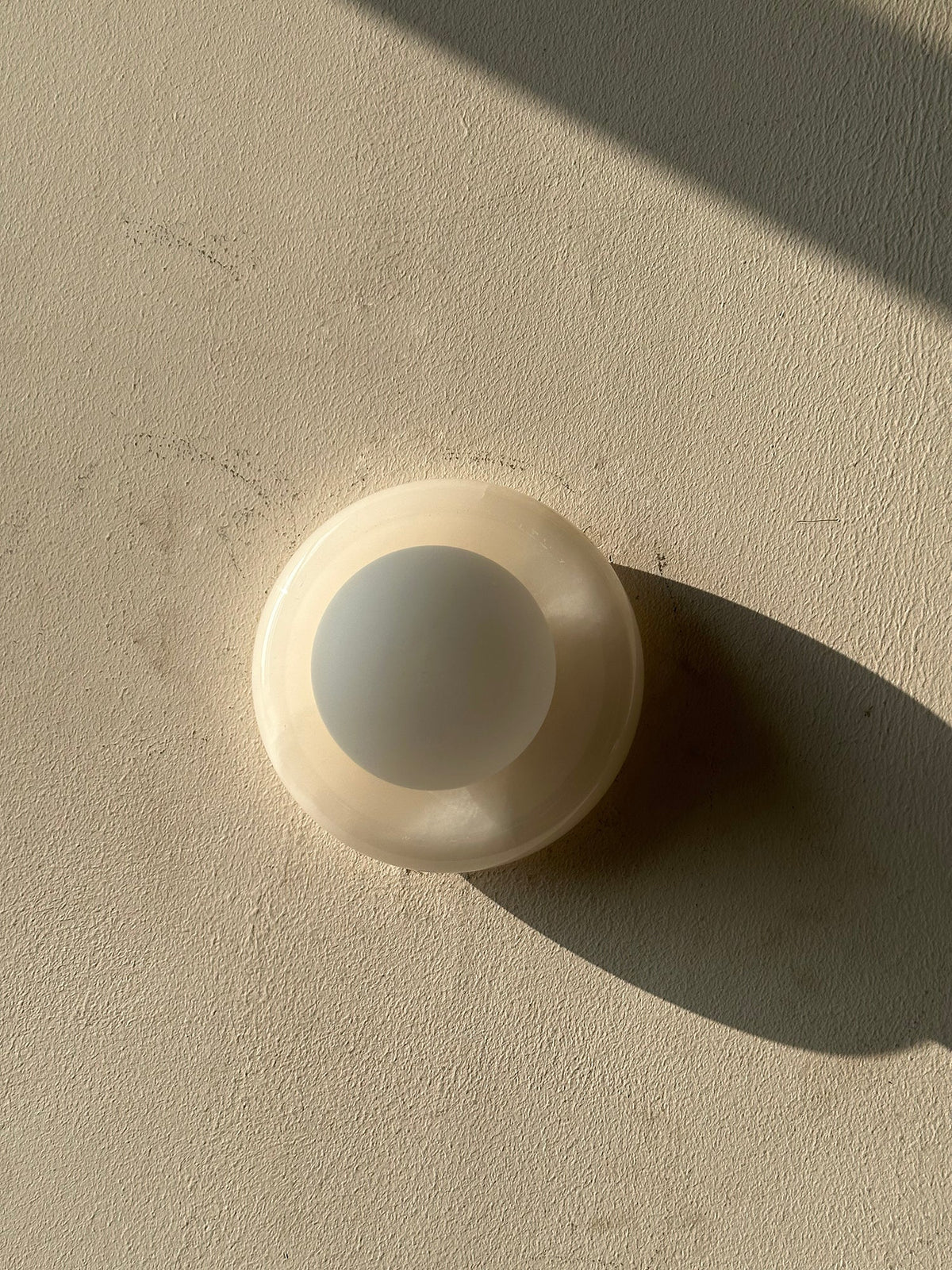 Orla | Onyx Wall Sconce, Natural Stone Globe Wall Light