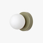 Mochi | Mini Glass Wall Sconce, Small Globe Wall Light in 5 Colors