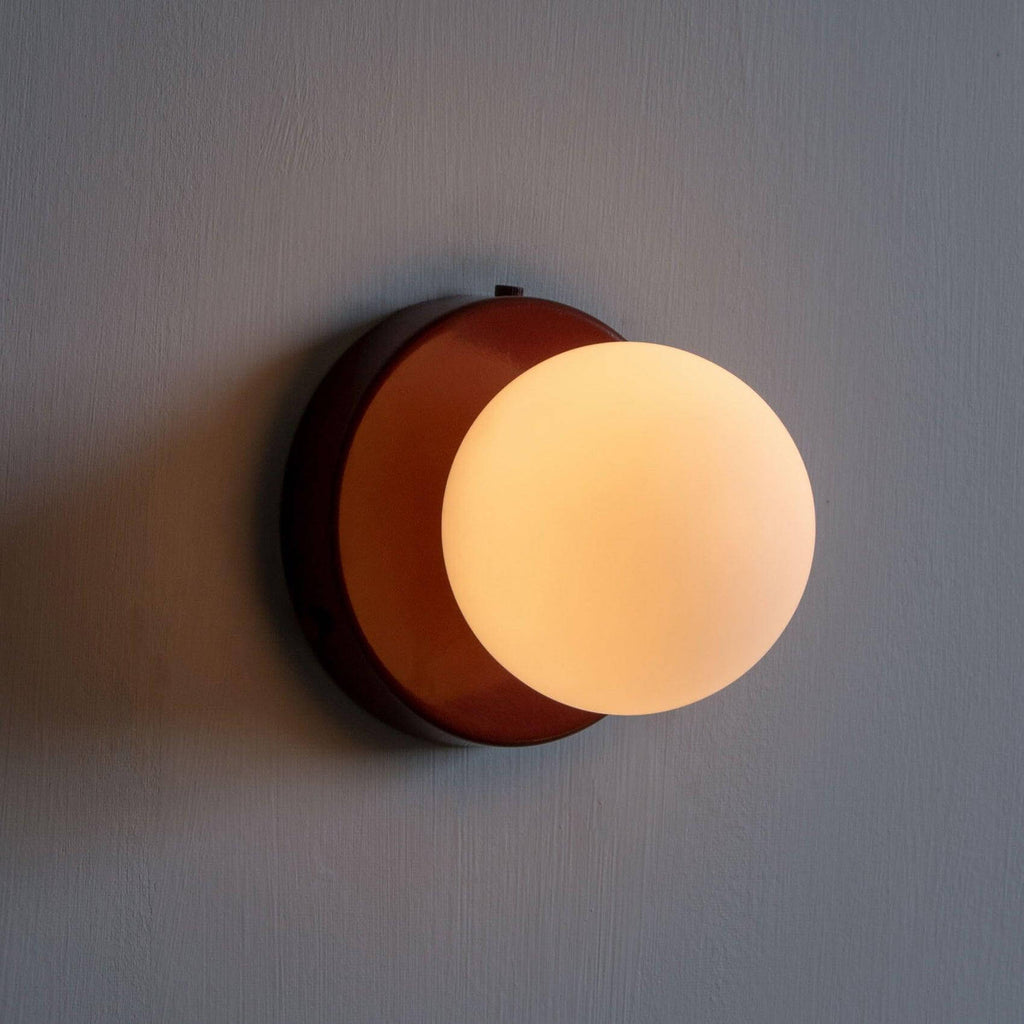 Mochi | Mini Glass Wall Sconce, Small Globe Wall Light in 5 Colors