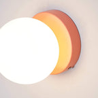 Mochi | Mini Glass Wall Sconce, Small Globe Wall Light in 5 Colors