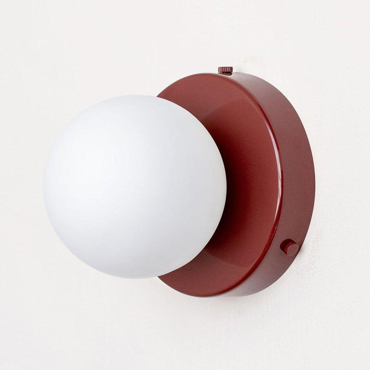 Mochi | Mini Glass Wall Sconce, Small Globe Wall Light in 5 Colors