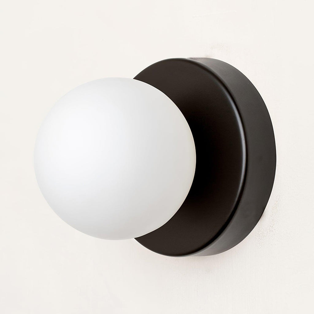 Mochi | Mini Glass Wall Sconce, Small Globe Wall Light in 5 Colors