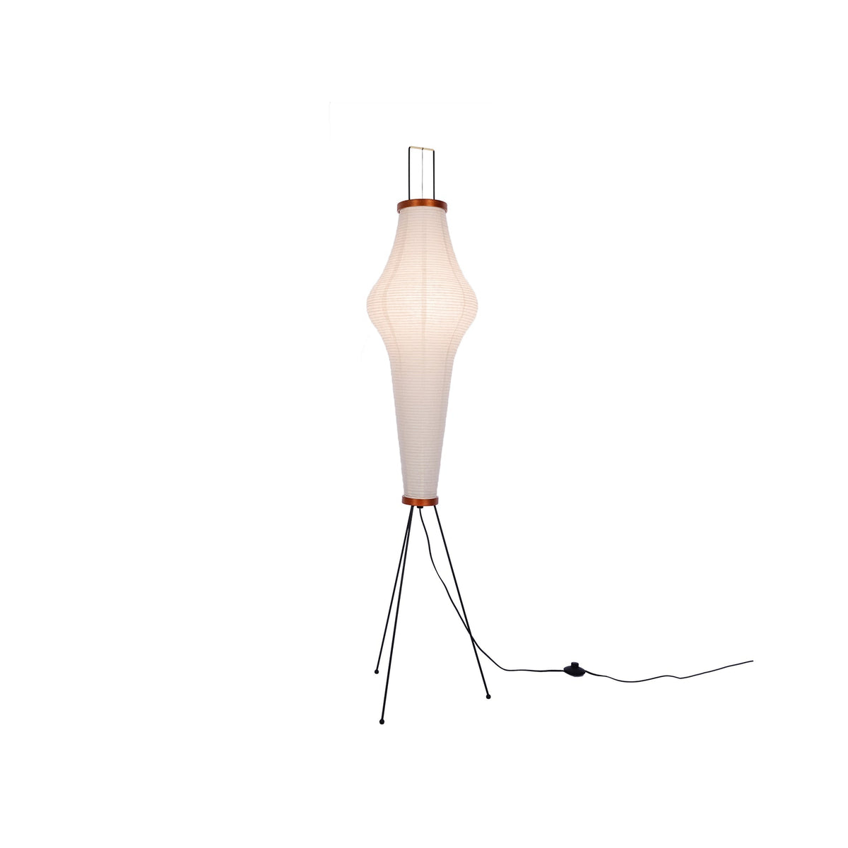 Rice Paper | Floor Lamp, Japanese Paper Lantern Standing Lamp, Japandi Floor Light for Living Room