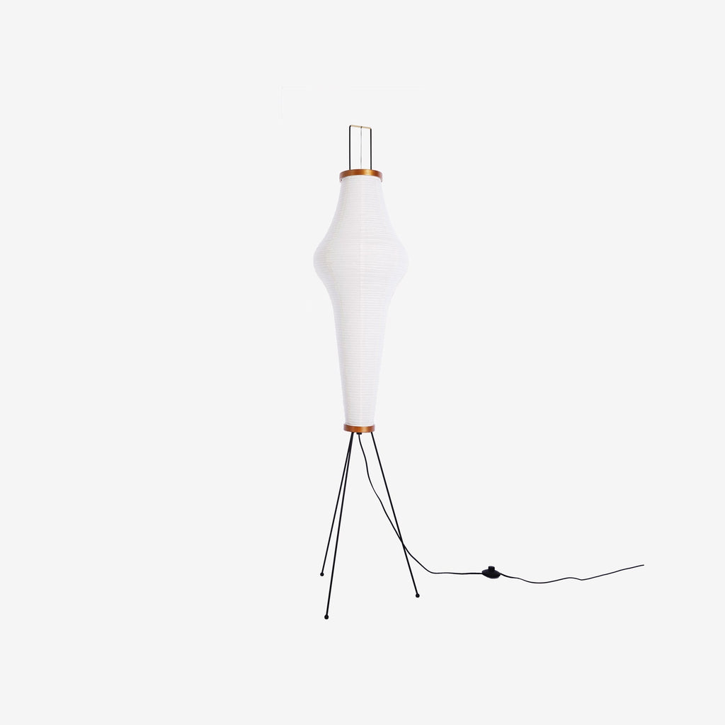 Rice Paper | Floor Lamp, Japanese Paper Lantern Standing Lamp, Japandi Floor Light for Living Room