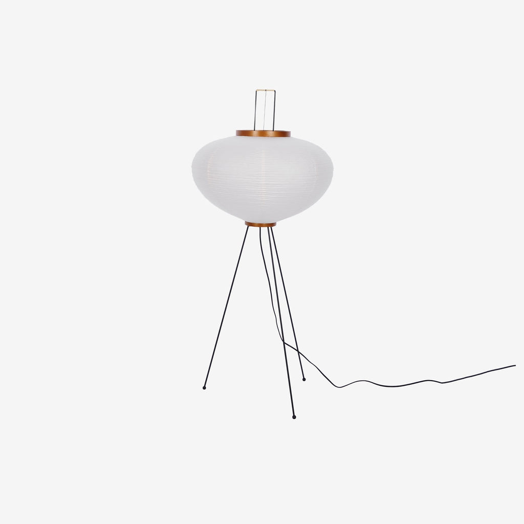 Rice Paper | Floor Lamp, Japanese Paper Lantern Standing Lamp, Japandi Floor Light for Living Room