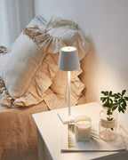 Doku | Cordless Rechargeable Table Lamp, Dimmable Battery LED Lamp for Dining Table and Patio