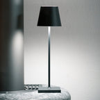 Doku | Cordless Rechargeable Table Lamp, Dimmable Battery LED Lamp for Dining Table and Patio