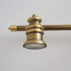Beaumont | Brass Spotlight Vanity Light Bar, Adjustable Wall Light