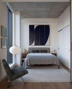 Rice Paper | Floor Lamp, Japanese Paper Lantern Standing Lamp, Japandi Floor Light for Living Room