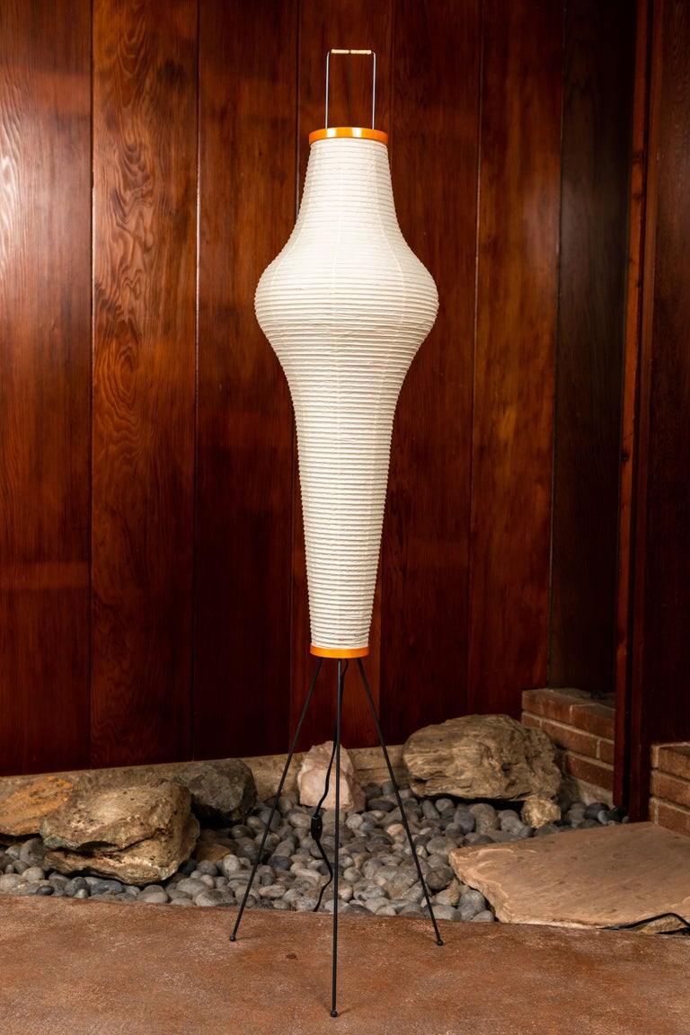 Rice Paper | Floor Lamp, Japanese Paper Lantern Standing Lamp, Japandi Floor Light for Living Room