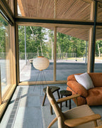 Rice Paper | Floor Lamp, Japanese Paper Lantern Standing Lamp, Japandi Floor Light for Living Room