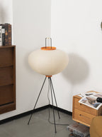 Rice Paper | Floor Lamp, Japanese Paper Lantern Standing Lamp, Japandi Floor Light for Living Room