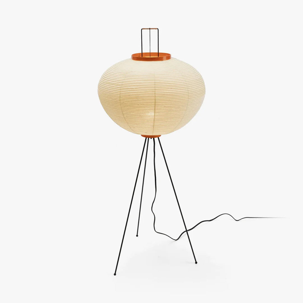 Rice Paper | Floor Lamp, Japanese Paper Lantern Standing Lamp, Japandi Floor Light for Living Room
