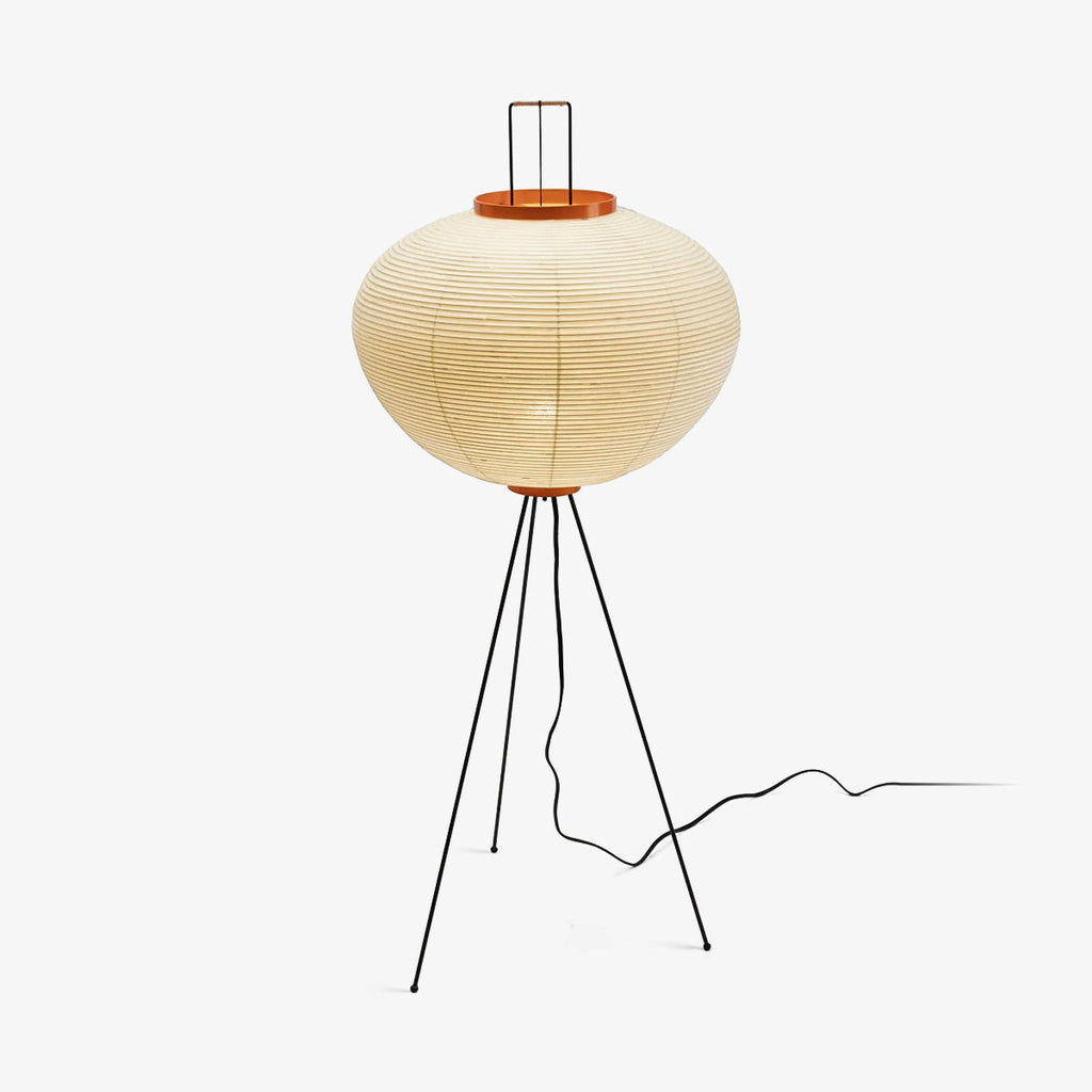 Rice Paper | Floor Lamp, Japanese Paper Lantern Standing Lamp, Japandi Floor Light for Living Room