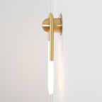 Rudi Loop | Modern LED Wall Sconce, Brass Loop Wall Light for Bedroom, Hallway and Staircase