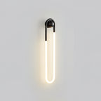 Rudi Loop | Modern LED Wall Sconce, Brass Loop Wall Light for Bedroom, Hallway and Staircase