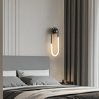 Rudi Loop | Modern LED Wall Sconce, Brass Loop Wall Light for Bedroom, Hallway and Staircase