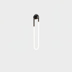 Rudi Loop | Modern LED Wall Sconce, Brass Loop Wall Light for Bedroom, Hallway and Staircase