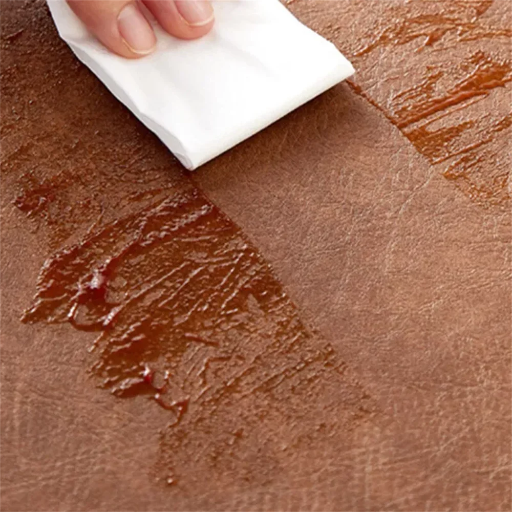 Saddle | Faux Leather Placemats, Double Sided Heat Resistant Waterproof Table Mats, Set of 4 or 6