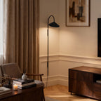 Calla | Plug In Wall Sconce, Large Sculptural Wall Lamp in Black or Beige