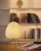 Gifu | Rice Paper Table Lamp, Japanese Paper Lantern Lamp, Handmade Japandi Bedside and Desk Lamp
