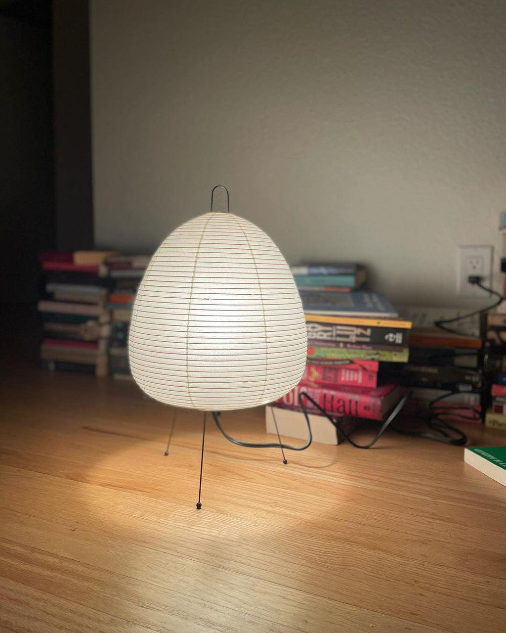 Gifu | Rice Paper Table Lamp, Japanese Paper Lantern Lamp, Handmade Japandi Bedside and Desk Lamp