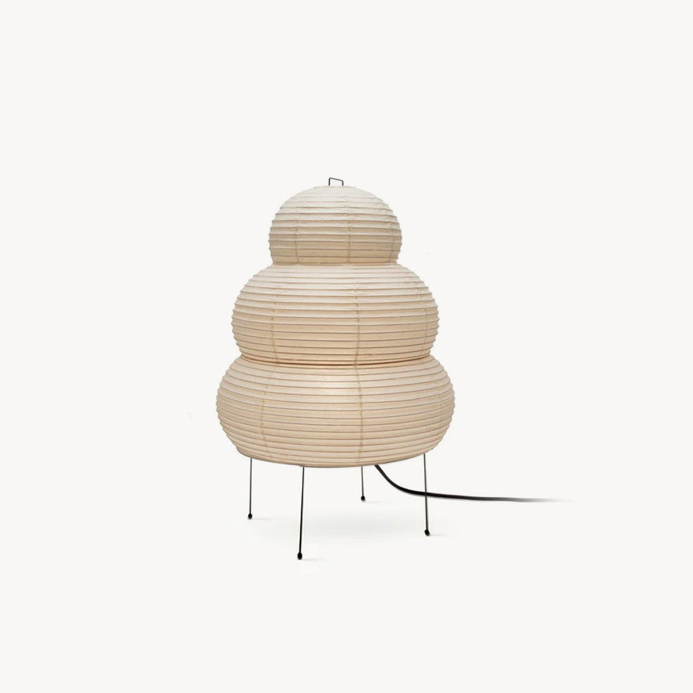 Gifu | Rice Paper Table Lamp, Japanese Paper Lantern Lamp, Handmade Japandi Bedside and Desk Lamp