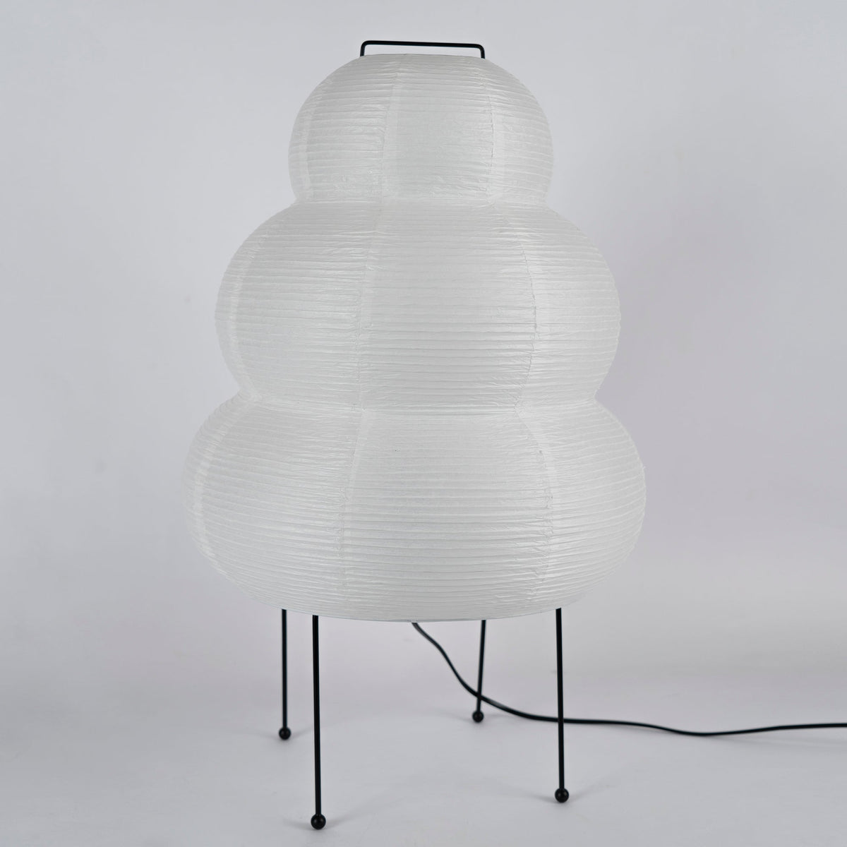 Gifu | Rice Paper Table Lamp, Japanese Paper Lantern Lamp, Handmade Japandi Bedside and Desk Lamp