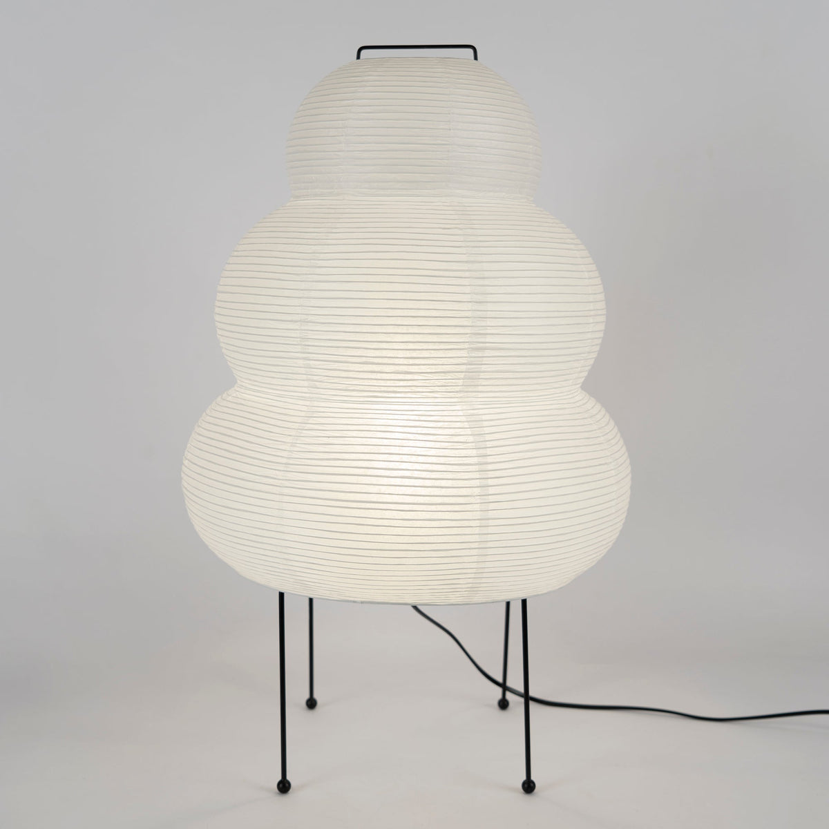 Gifu | Rice Paper Table Lamp, Japanese Paper Lantern Lamp, Handmade Japandi Bedside and Desk Lamp