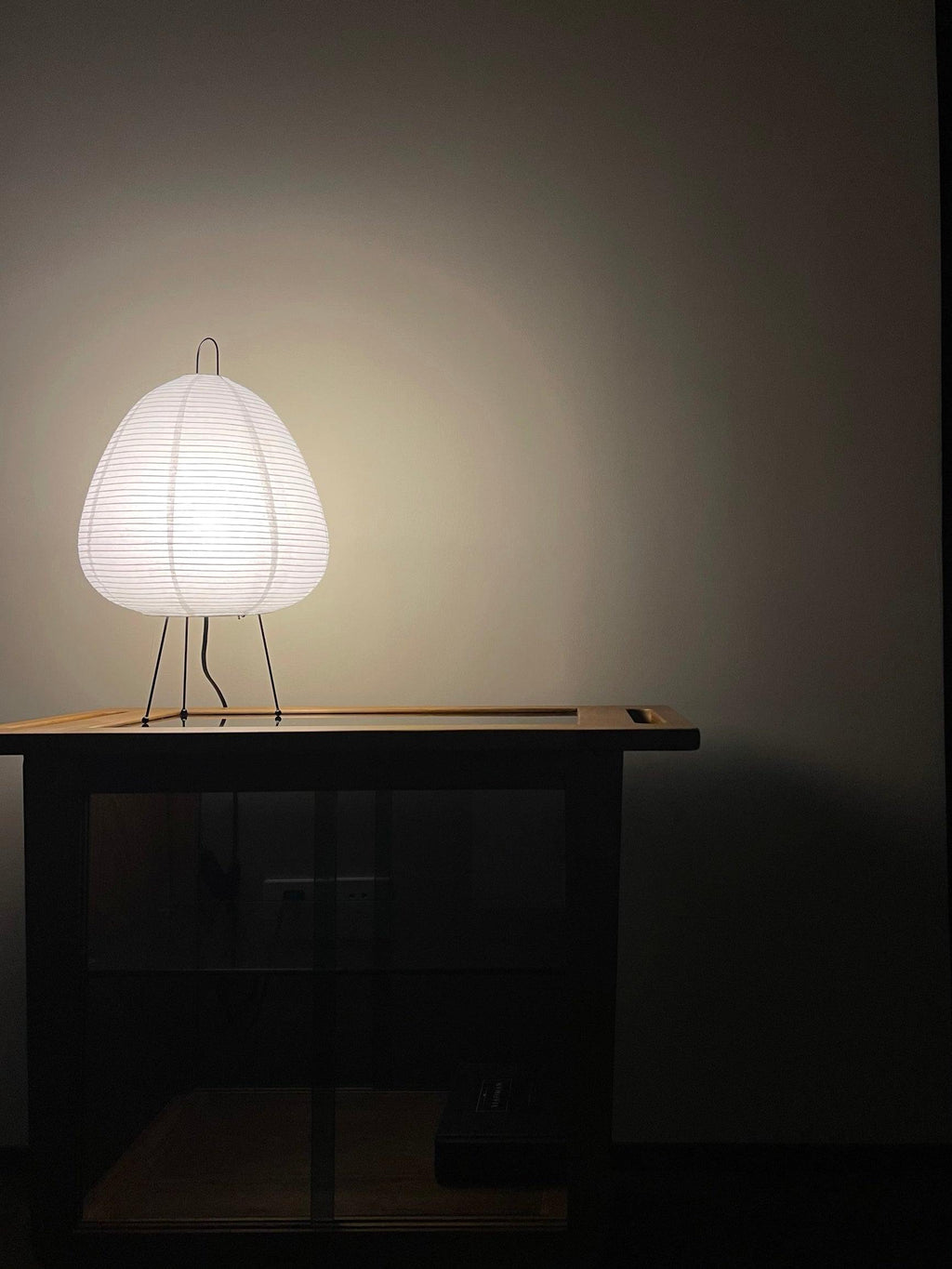 Gifu | Rice Paper Table Lamp, Japanese Paper Lantern Lamp, Handmade Japandi Bedside and Desk Lamp