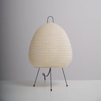 Gifu | Rice Paper Table Lamp, Japanese Paper Lantern Lamp, Handmade Japandi Bedside and Desk Lamp
