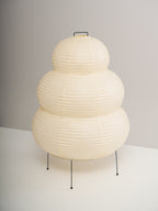 Gifu | Rice Paper Table Lamp, Japanese Paper Lantern Lamp, Handmade Japandi Bedside and Desk Lamp