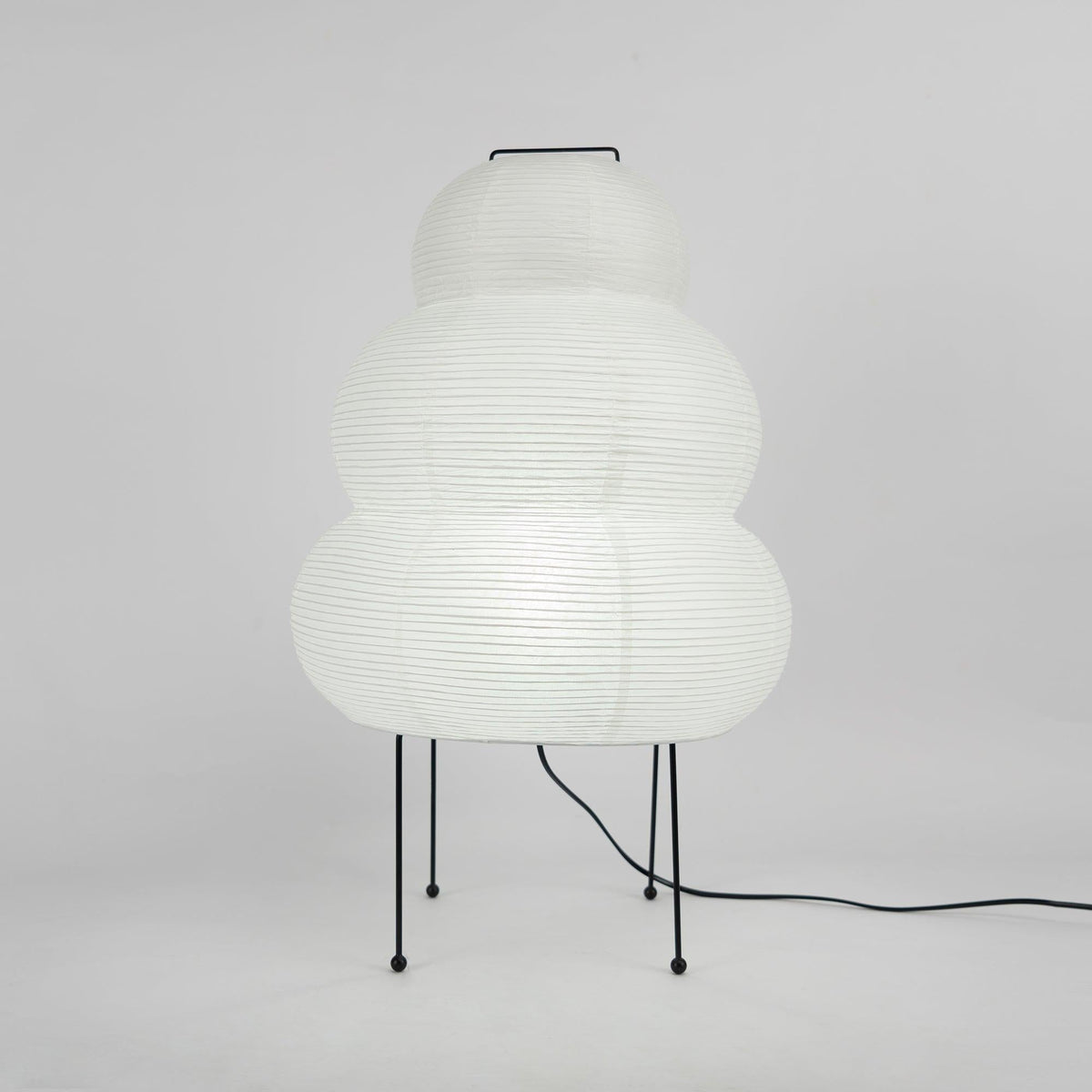 Gifu | Rice Paper Table Lamp, Japanese Paper Lantern Lamp, Handmade Japandi Bedside and Desk Lamp