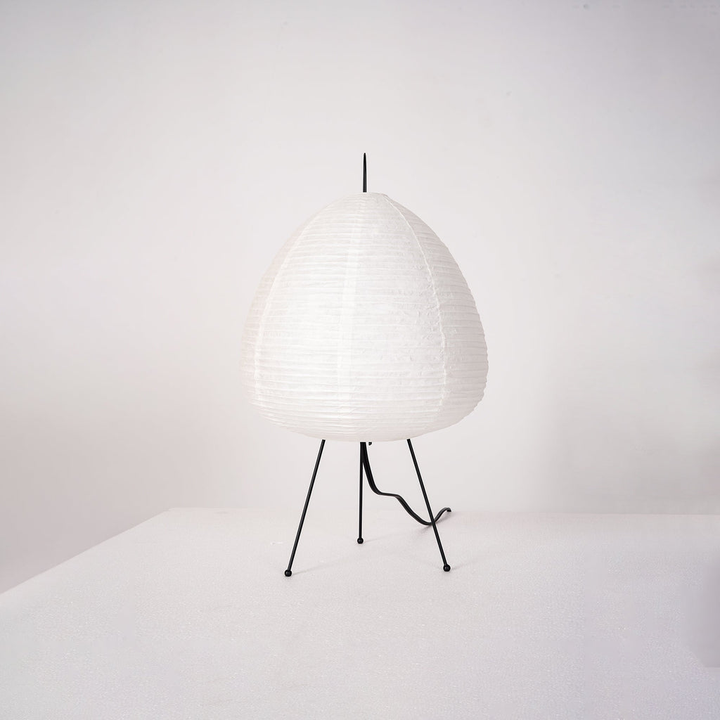 Gifu | Rice Paper Table Lamp, Japanese Paper Lantern Lamp, Handmade Japandi Bedside and Desk Lamp