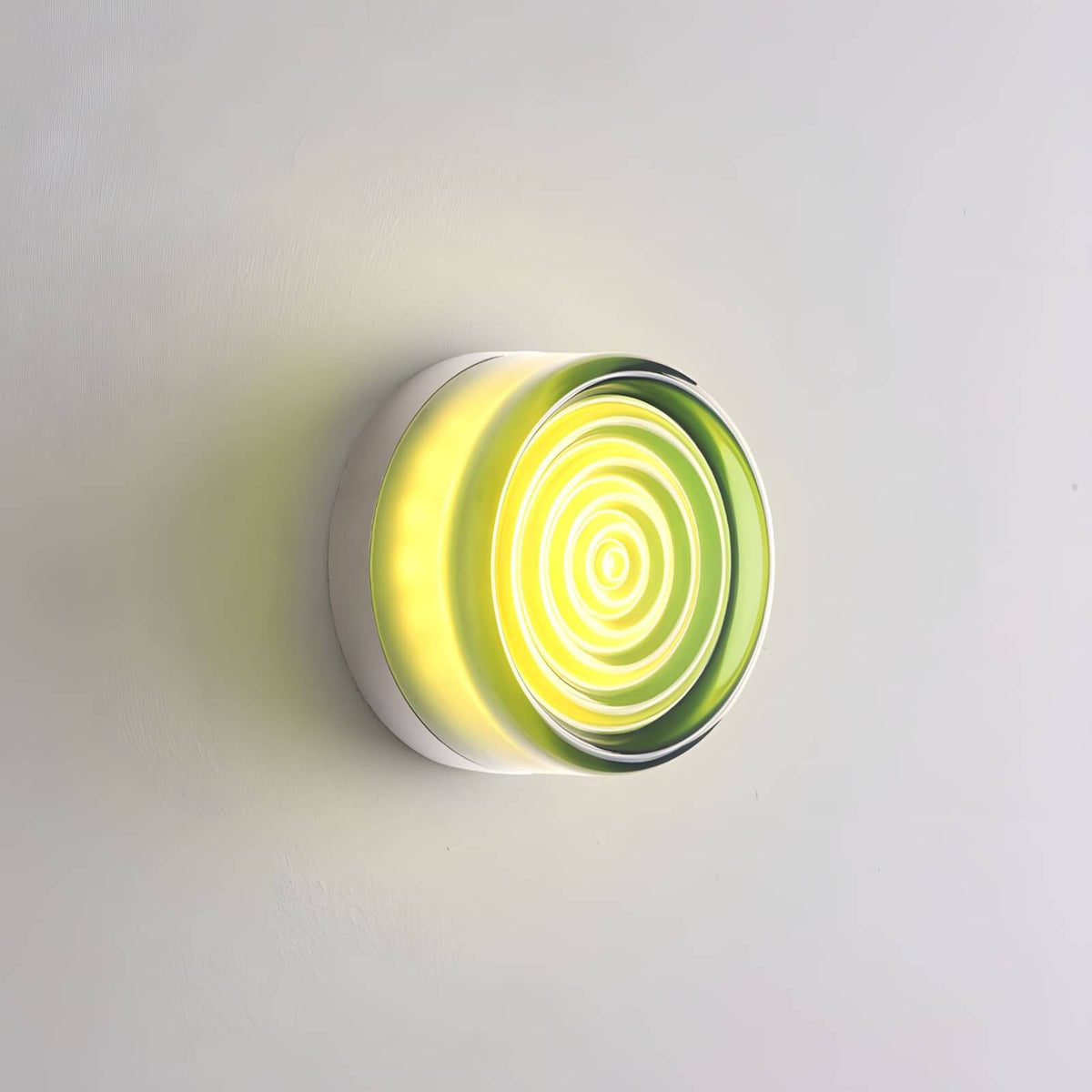 Lens | Glass Wall Sconce, Modern Vanity Wall Light in White, Amber, Smoke or Green