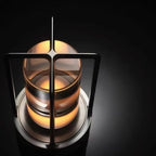 Fjord | Cordless Table Lamp, Rechargeable Touch Lamp with Up and Down Light