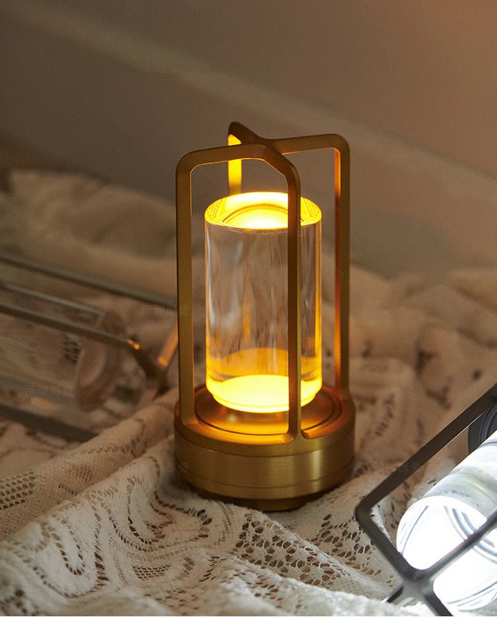 Fjord | Cordless Table Lamp, Rechargeable Touch Lamp with Up and Down Light